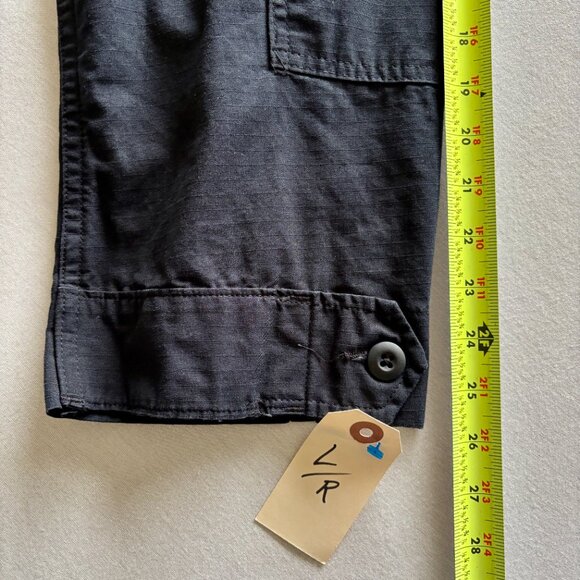 Vintage Men's Tru-Spec Black Tactical Utility Shirt Large Regular - Picture 12 of 14